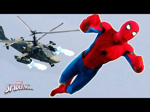 Видео: Человек паук битва на ВЕРТОЛЕТЕ! Прохождения игры Marvel's Spider Man ps4 #13