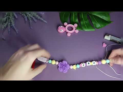 Видео: Мастер-класс по изготовлению держателя для пустышки/грызунка👶