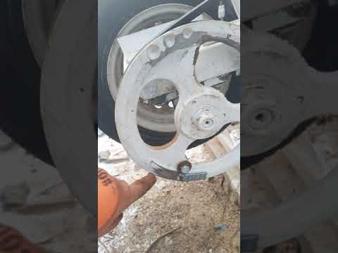 Видео: Самодельная ленточная пилорама. Часть 2