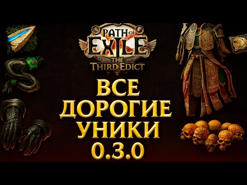 Видео: ВСЕ САМЫЕ ДОРОГИЕ ПРЕДМЕТЫ PATH OF EXILE 0.3.0