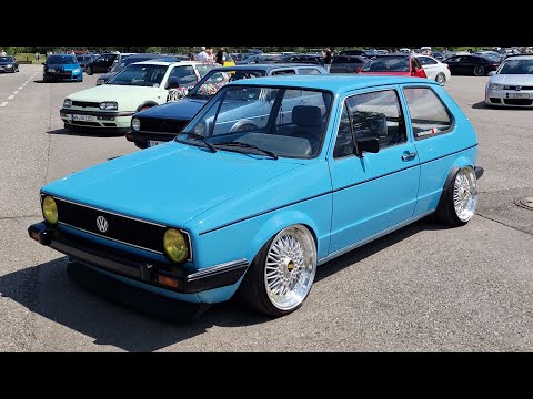 Видео: Wörthersee Aftermovie VW GOLF MK1, подборка 2022
