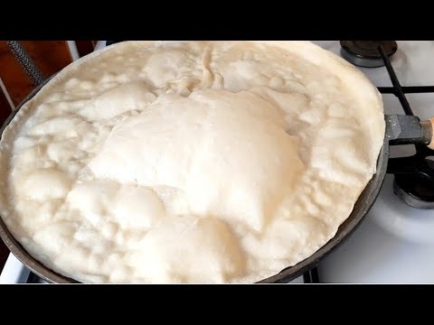 Видео: простой лаваш на сковороде