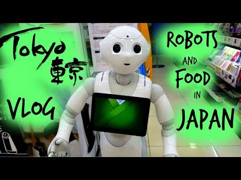 Видео: Роботи продавачи и странна храна в Токио/Ася Енева/Robots and Food in Tokyo/Asya Eneva