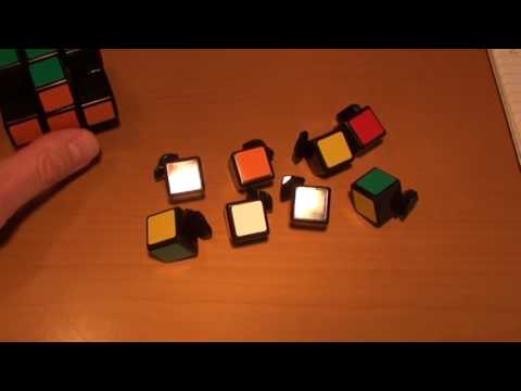 Видео: Количество возможных комбинаций Кубика Рубика. Часть 1/3 Кубик 3х3х3