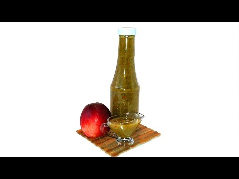 Видео: Соус ткемали из персиков и нектарина