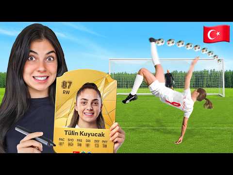 Видео: Я оценила турецкую футболистку