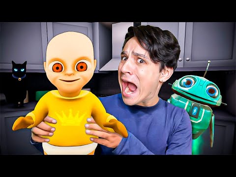 Видео: Я СТАЛ ПАПОЙ!😭 ПОБЕГ ОТ ЗЛОГО МАЛЫША В ЖЕЛТОМ😱 [ОБНОВЛЕНИЕ] THE BABY IN YELLOW!