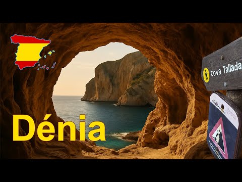 Видео: Испания: один день в Дении и морская пещера Cova Tallada