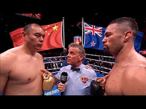 Видео: Хаос в Тяжёлом Весе! Чжан Чжилей (CHN) vs Джозеф Паркер (NZL) | Хайлайты