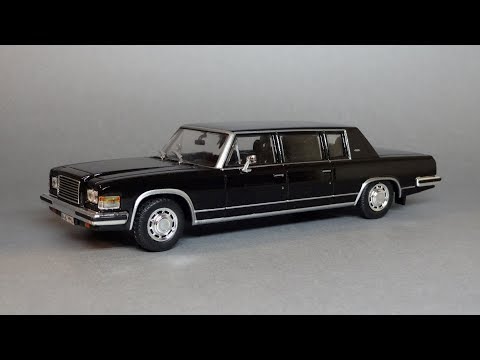 Видео: ЗиЛ-4104 | Автолегенды СССР №58 | Коллекционная масштабная модель 1:43 DeAgostini