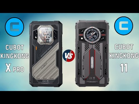 Видео: Cubot KingKong 11 vs Cubot KingKong X Pro 📣 Сравнить OFS