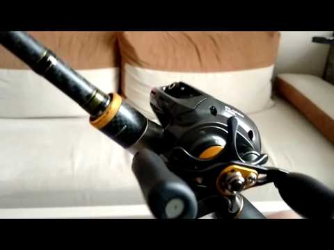 Видео: Мультипликаторная катушка Daiwa Blazon 100HL Первый Взгляд
