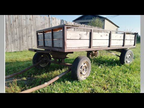 Видео: Поворотный круг на конную телегу.