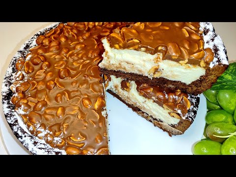 Видео: ПИРОГ СНИКЕРС, который тает во рту💯 Просто и очень вкусно!