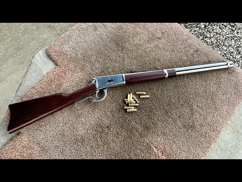 Видео: ROSSI R92 Lever Action, ствол 20 дюймов, калибр .357mag/.38spl. Ковбойское ружьё, рычажное ружьё,...