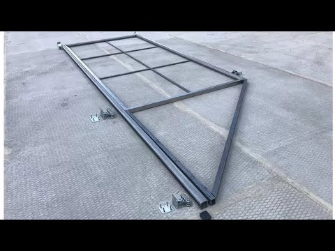 Видео: Откатные ворота Свари сам 1 ч.