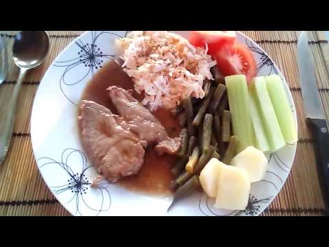 Видео: 240. Едим дома или  обед по - английски