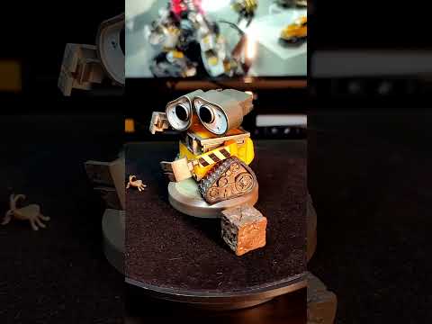 Видео: Валли и Ева | WALL-E & EVE #figure #walle #toys #валли