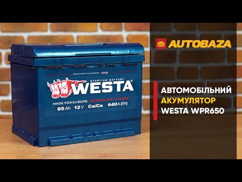 Видео: Як перенесе 7 днів морозу акумулятор WESTA? Автомобільний акумулятор WESTA