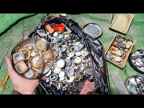 Видео: Огромное Количество Советский часов) лазаю по помойкам одним днем
