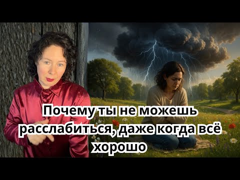 Видео: Почему ты не можешь расслабиться, даже когда всё хорошо