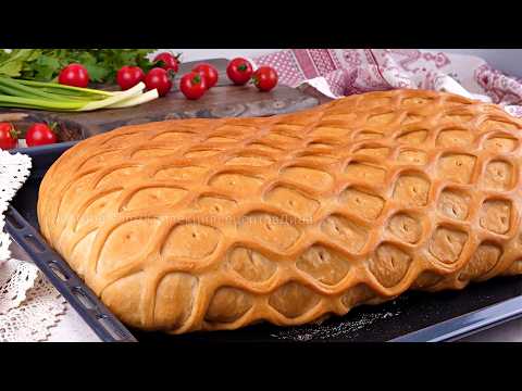Видео: 🥧 Великая Кулебяка!🕊️ Благовещенская Кулебяка с Рисом, Грибами и Красной Рыбой (постная)🥧