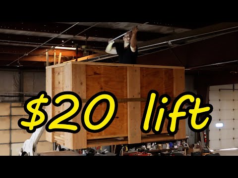 Видео: Я построил подъемник дешевле, чем стоимость аренды.
