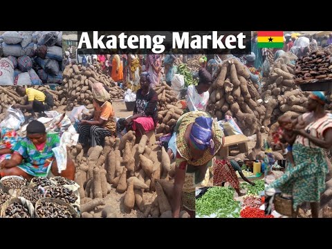 Видео: День сельского рынка в Гане, Африка, Акатенг #сельский#деревня#африка#деревенскийрынок#тренд#Гана