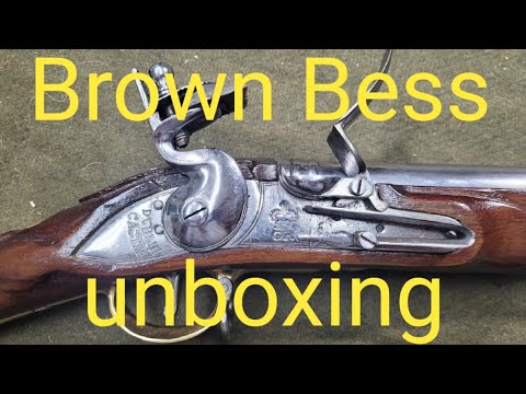 Видео: Распаковка Brown Bess 1740 года, модель Long Land, от ветеранов‼️🧨