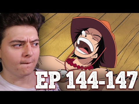 Видео: Ван-Пис 144\ 145\ 146\147 серия | Реакция на аниме