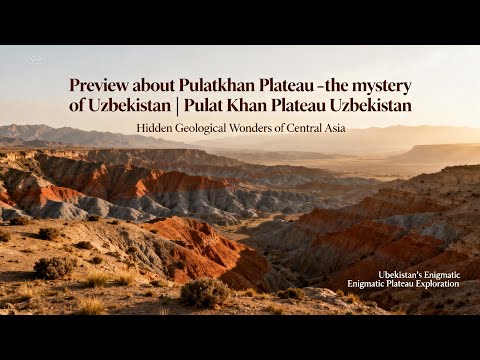 Видео: Плато Пулатхан — загадка Узбекистана | Pulat Khan Plateau Uzbekistan