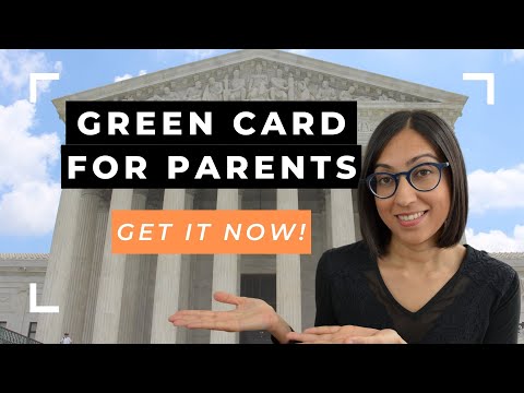 Видео: Грин-карта для родителей граждан США | Как стать спонсором родителей (это обязательно нужно знать!)