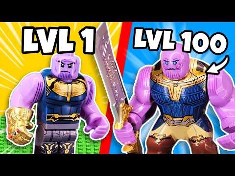 Видео: Распаковка ВСЕХ минифигурок LEGO THANOS...