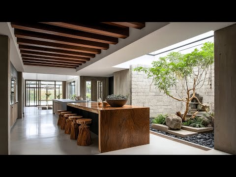 Видео: Биофильный дизайн интерьера: роскошный минималистичный образ жизни в городе