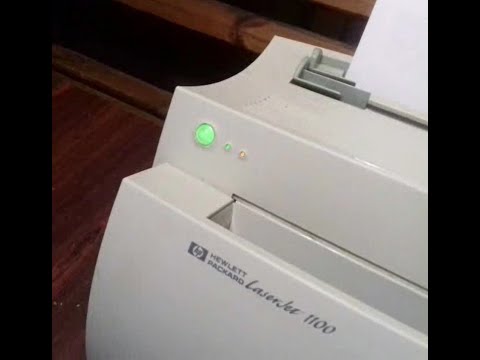 Видео: Как разобрать принтер HP LaserJet 1100 Горят все индикаторы HP 1100 Ремонт принтера HP 1100