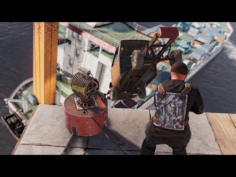 Видео: Построил заезд на карго в Раст/Rust