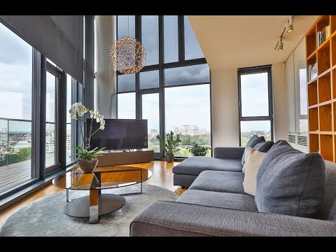 Видео: Луксозен пентхаус в сграда Red Apple, София