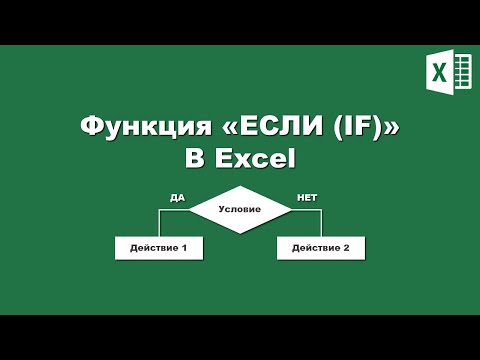 Видео: Excel: Как пользоваться функцией ЕСЛИ / Excel: How to use the IF function