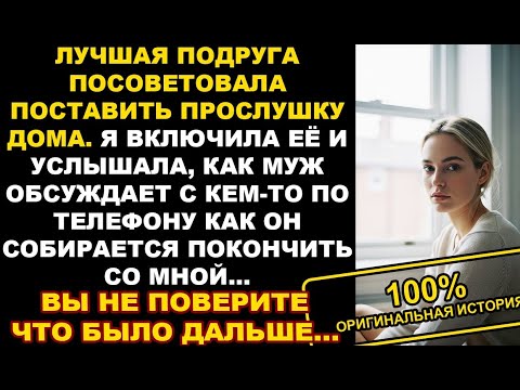 Видео: Моя подруга посоветовал мне поставить прослушку в моем с мужем дома, но когда я включила её… История