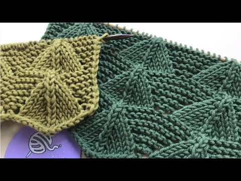 Видео: Эффектный узор спицами для кардигана, свитера/Openwork knitting pattern