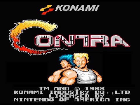 Видео: Contra  1988 прохождение без комментариев часть 1