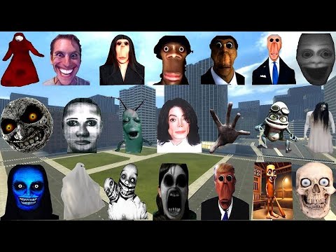 Видео: Все новые боты Nextbot Нико, новое обновление Obunga Netbot в Garry's Mod \ Gmod