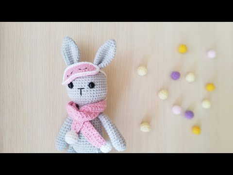 Видео: мастер-класс: вязаный ЗАЙЧИК крючком, часть 2