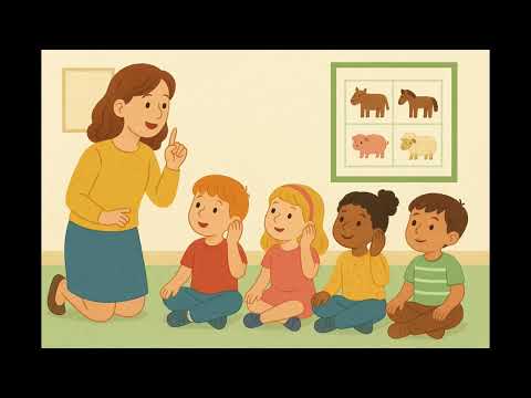 Видео: Розвиток мовлення «Свійські тварини». Ранній вік 