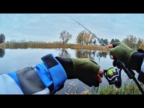 Видео: Прогулялся с ультралайтом по сельским озерам! Ищем окуня в ноябре!