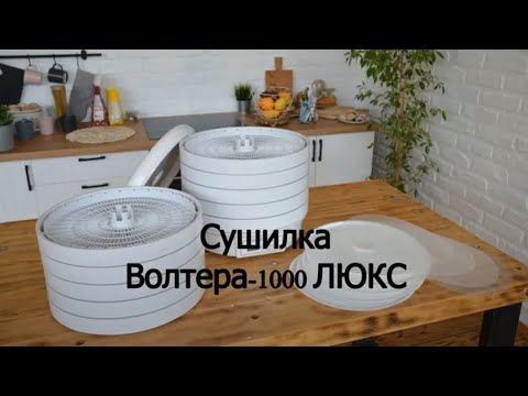 Видео: Сушилка для фруктов и овощей Волтера-1000 ЛЮКС