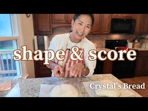 Видео: Формование и нарезка теста на закваске: подробное руководство | Crystal's Bread