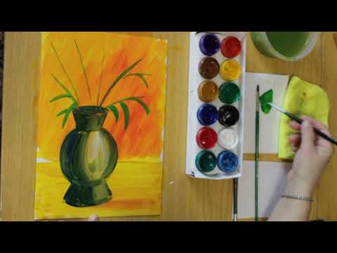 Видео: Урок ИЗО в 3 классе  на тему Картина  натюрморт