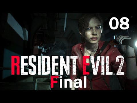 Видео: Resident Evil 2 Remake - Истинный финал (Без комментариев) - #08