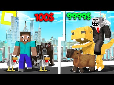 Видео: ЧИТЕР И ПРО ПРОВЕРИЛИ ЖИВОТНЫХ ЗА 100$ VS ЖИВОТНЫЕ ЗА 999999$ В МАЙНКРАФТ! ОРЕЛ И РЕШКА В MINECRAFT!